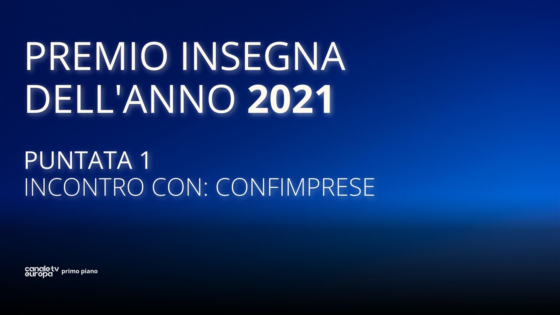 Premio Insegna dell'anno: Incontro con Confimprese