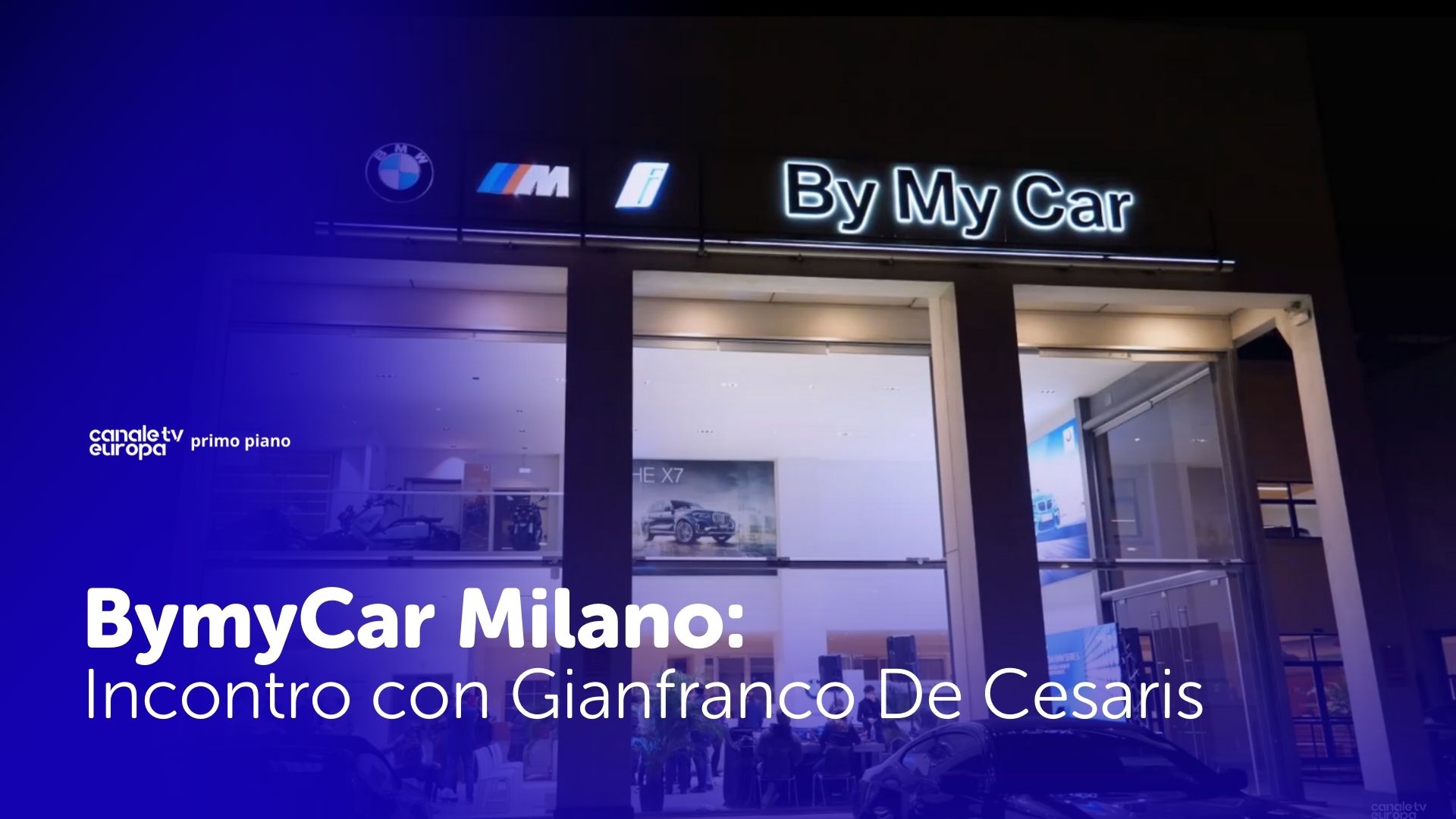 BymyCar Milano: Incontro con Gianfranco De Cesaris