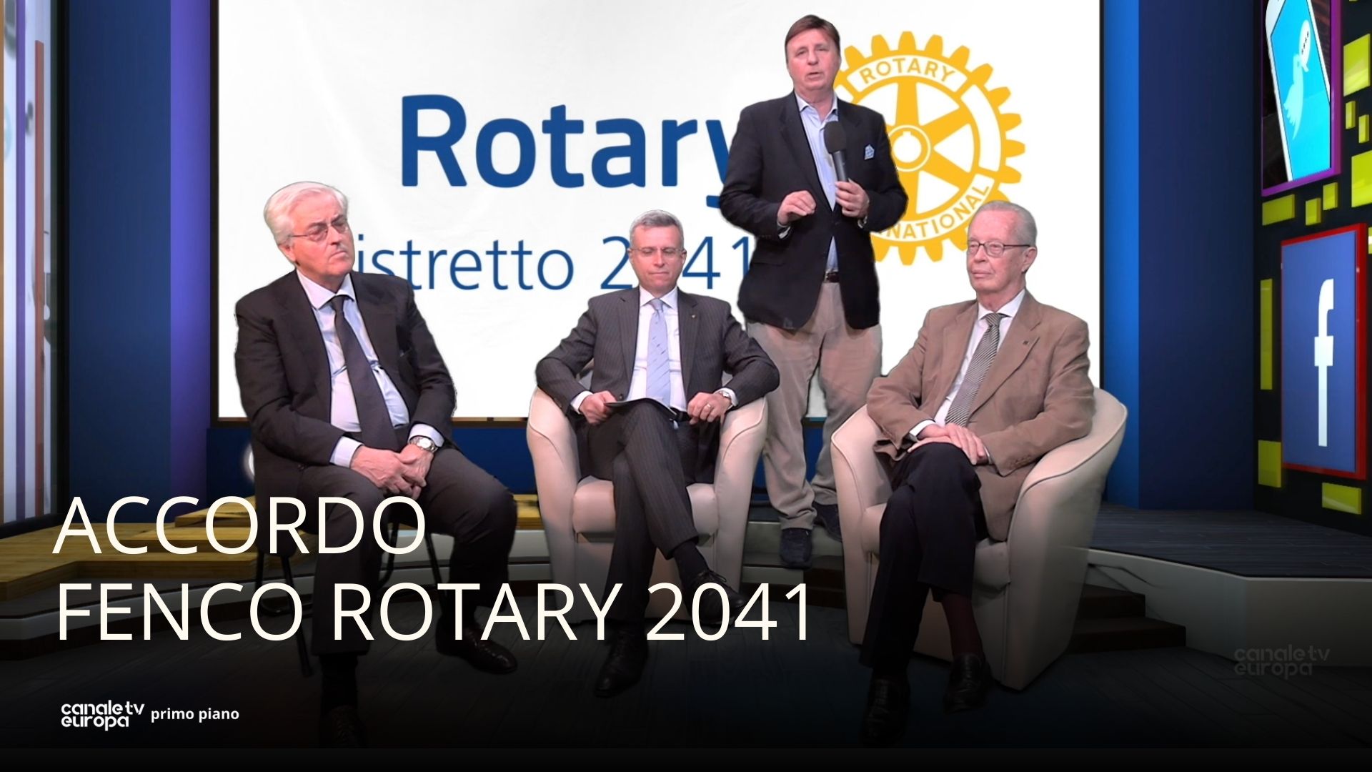 Accordo Rotary 2041 e FENCO: l'unione fa la forza