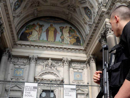 Paura nel Duomo di Berlino
