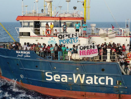 La Finanza sulla Sea Watch