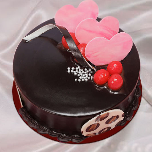 Delectable Chocolate Truffle Cake