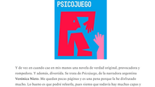 Rodrigo Blanco Calderón lee "Psicojuego"