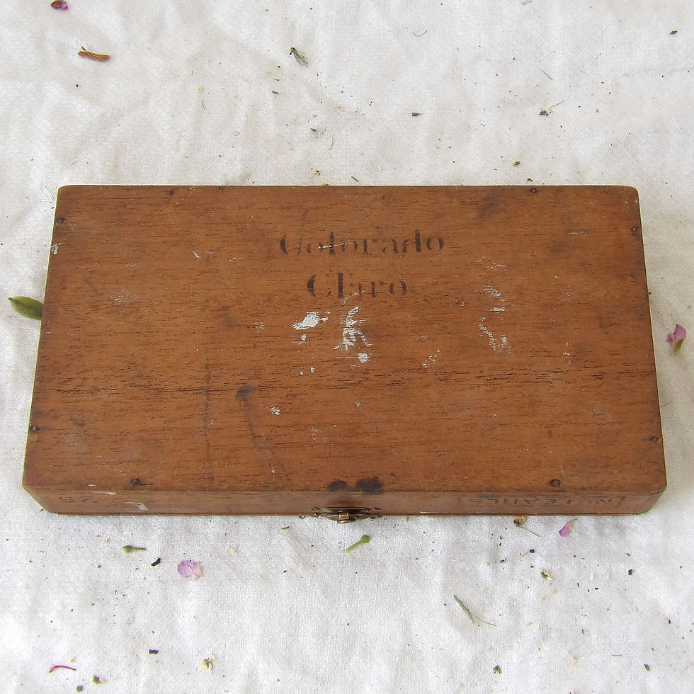 Thumbnail: vintage charterhouse cigar box