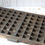 Thumbnail: Vintage wooden printer tray with metal handle