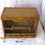 Thumbnail: vintage wooden songbird cage with painted motifs folk art style