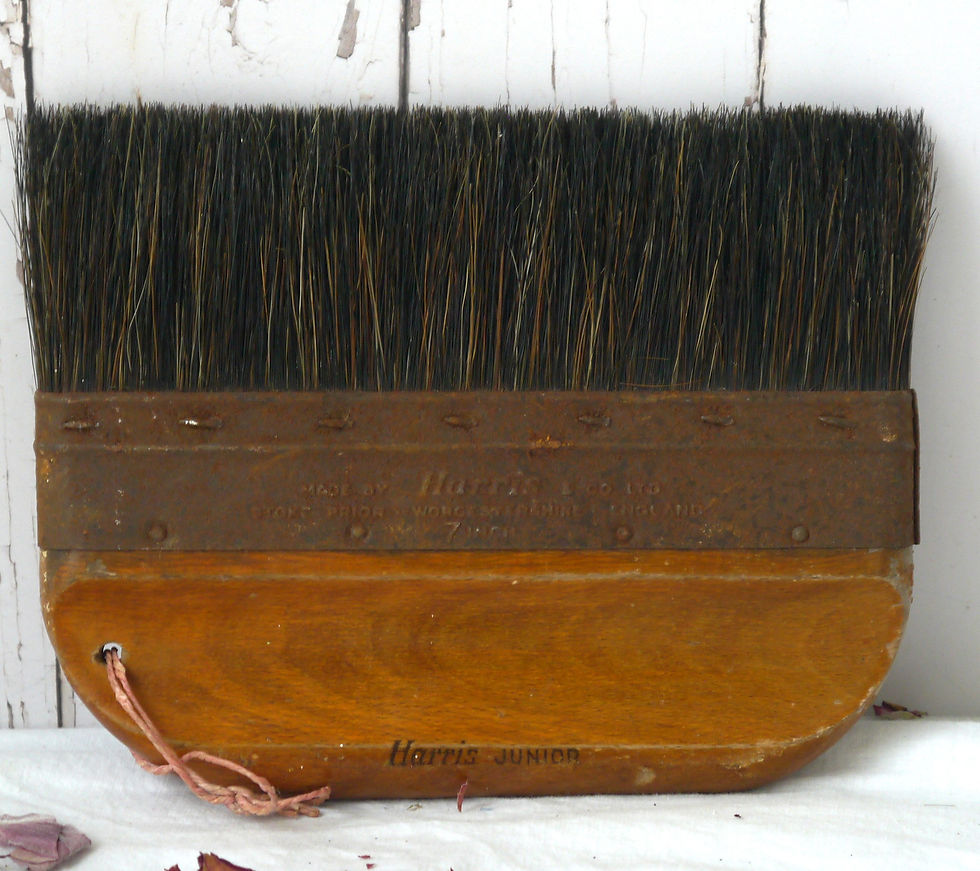 Thumbnail: Vintage junior Harris pasting brush