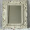 Thumbnail: Vintage painted French wooden wall mirror