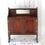 Thumbnail: antique wooden cupboard freestanding or wall mounted