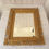 Thumbnail: antique gold wooden frame mirror with carved rim