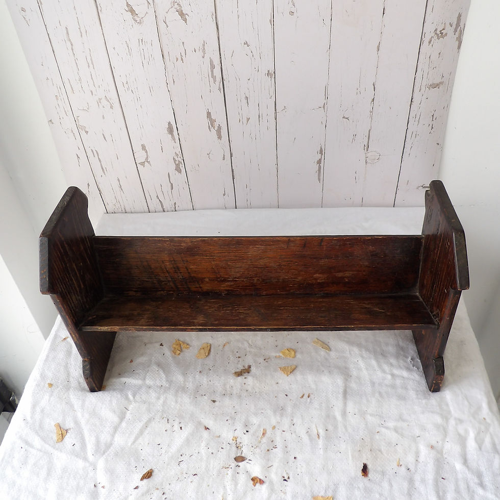 rustic antique wooden book rack
