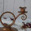 Thumbnail: Arts and Crafts vintage copper candelabra