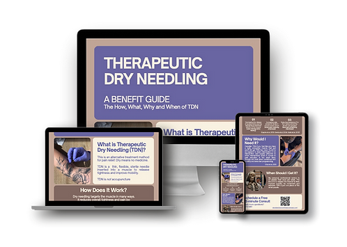 Dry needling free guide cover