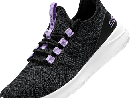 STQ Women's Slip On Cross-Training Sneakers