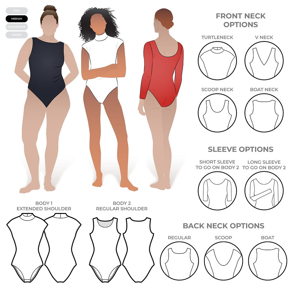 Thumbnail: Farrah Knit Bodysuit | Style Arc