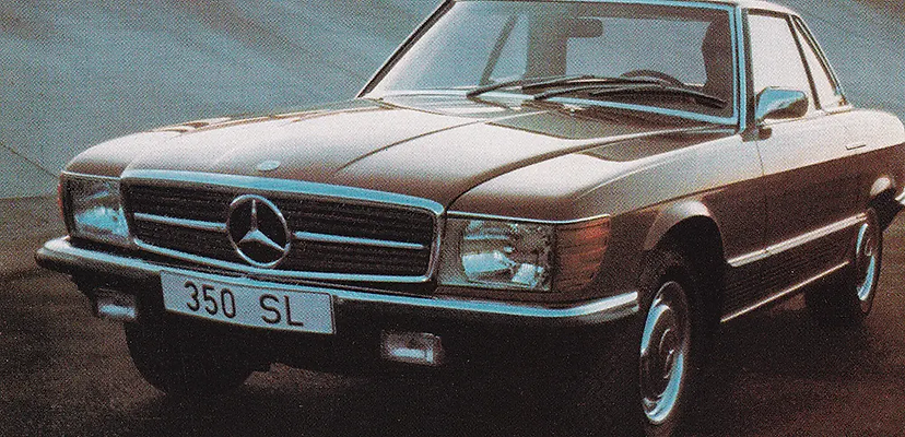 1971 Mercedes Benz 350 SL Red p1.webp
