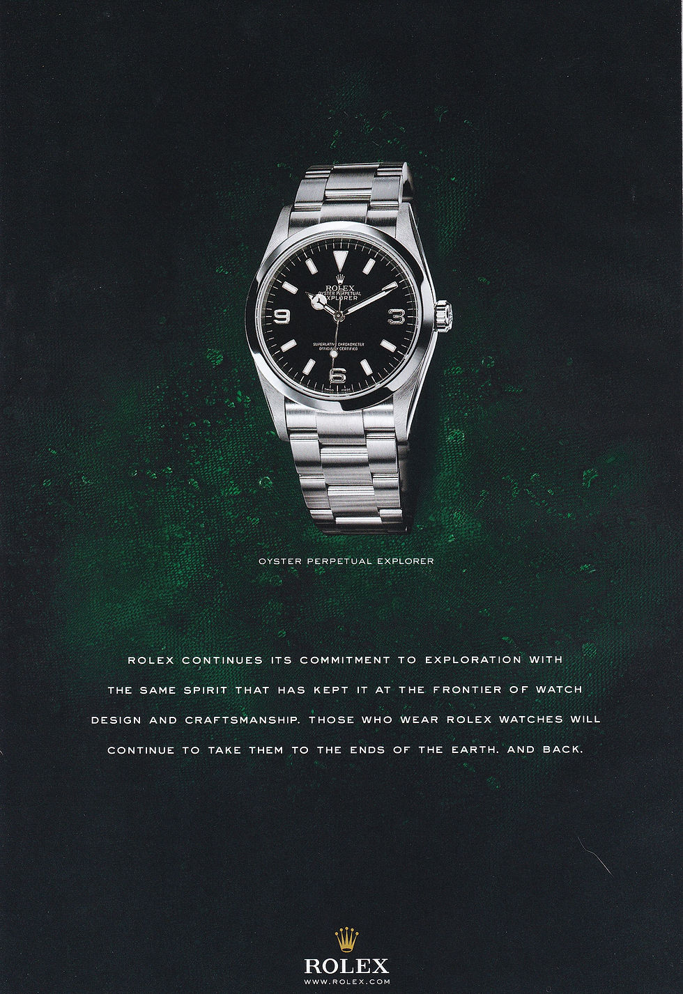 Rolex Explorer (2002) | Double page