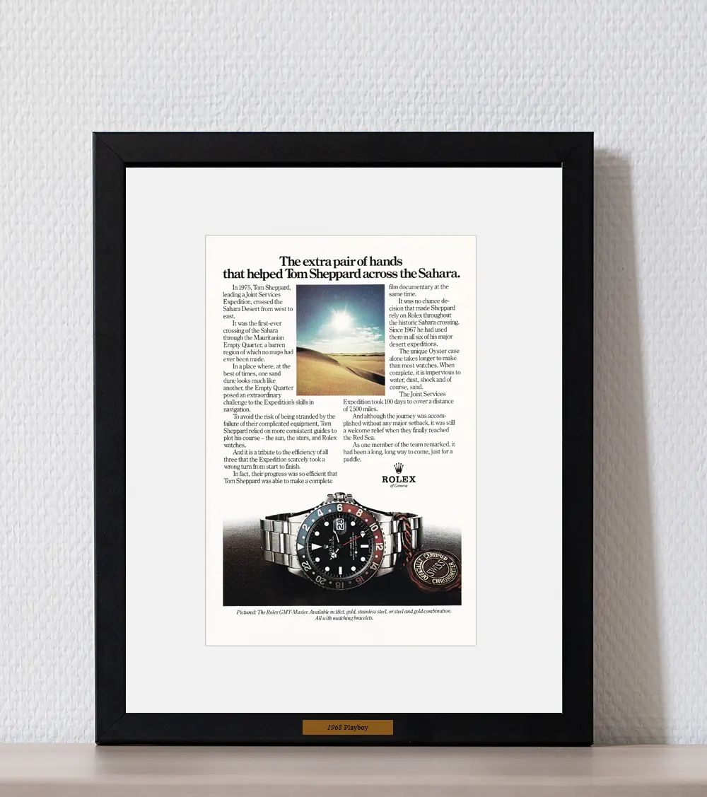 Rolex GMT Master Pepsi (1974)