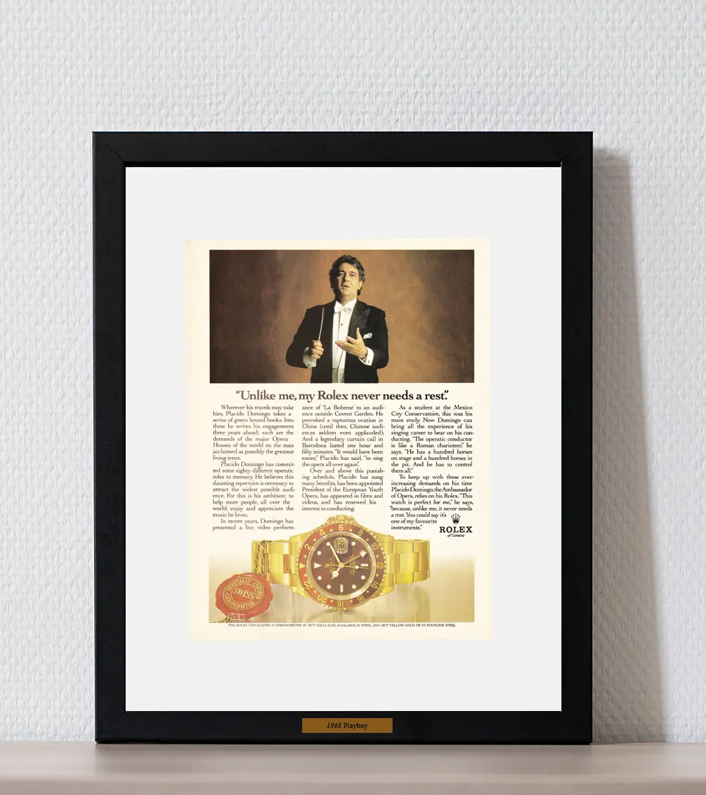 1992 Rolex GMT Master 'Placido Domingo' (1990)