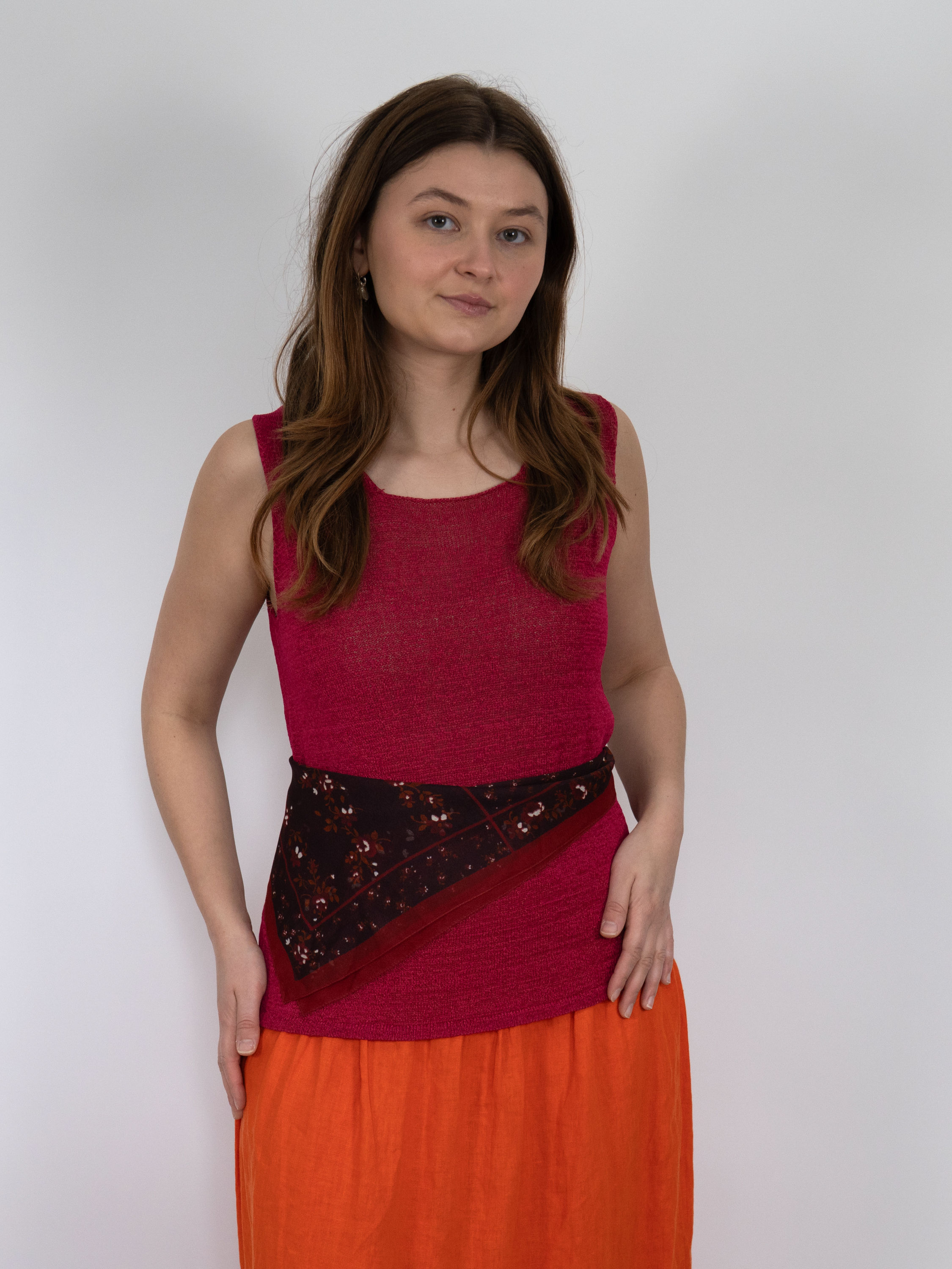 Vintage Saks sleeveless knit top