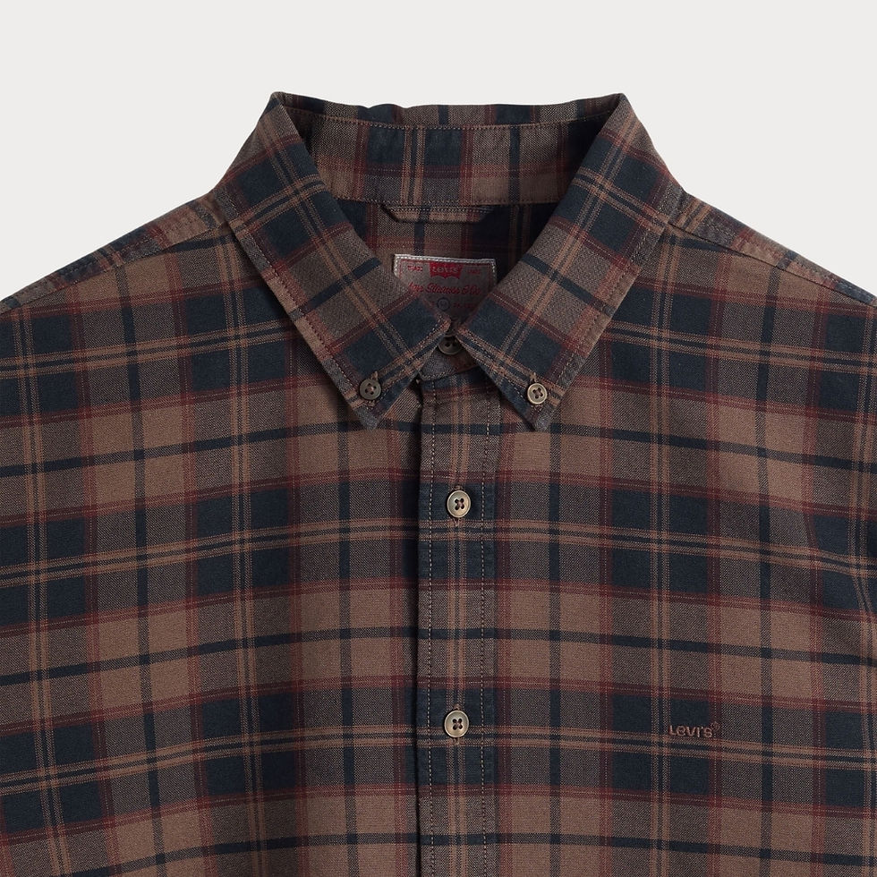 Thumbnail: Men's Authentic Button-Down Garment Dye Shirt