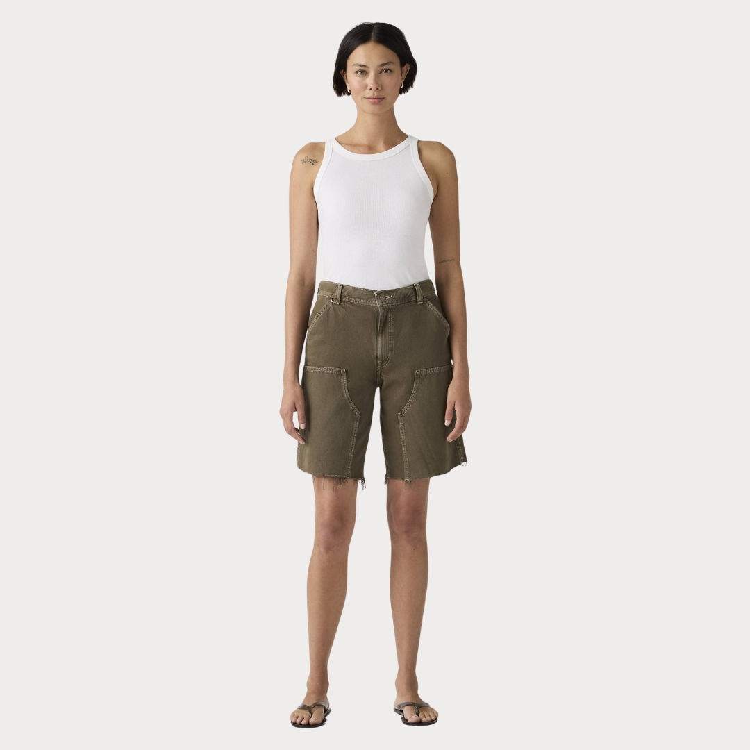 Women's Baggy Dad Utility Shorts