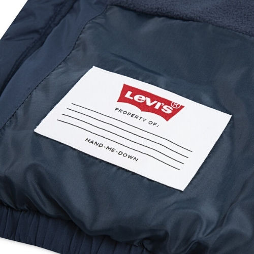 Thumbnail: Little Boy Padded Jacket With Hood