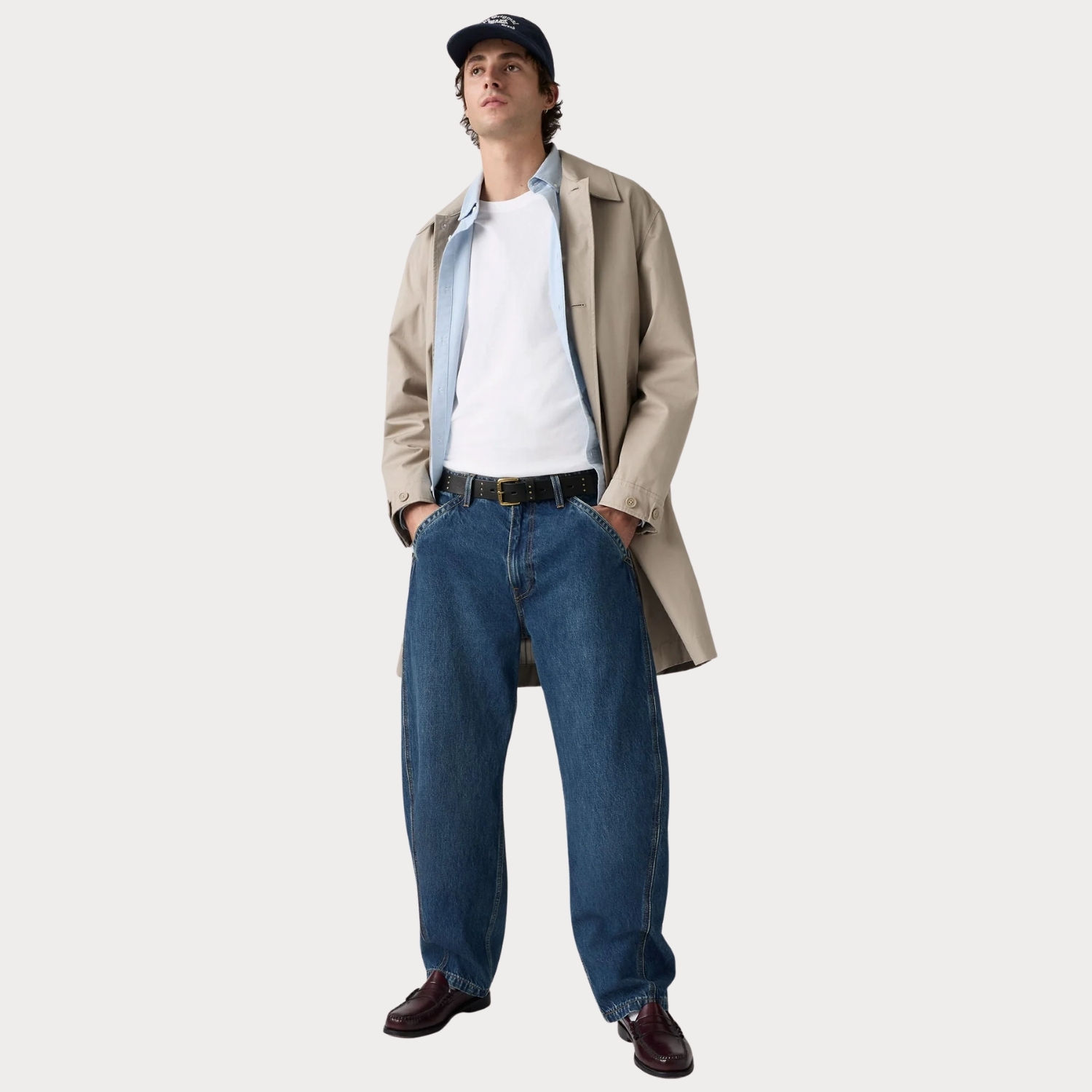 Men's Baggy Barrel Jeans