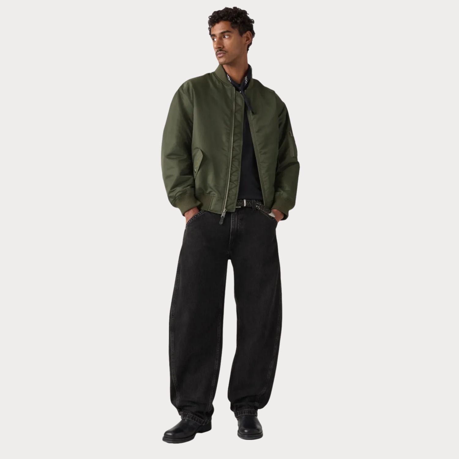 Men's Baggy Barrel Jeans