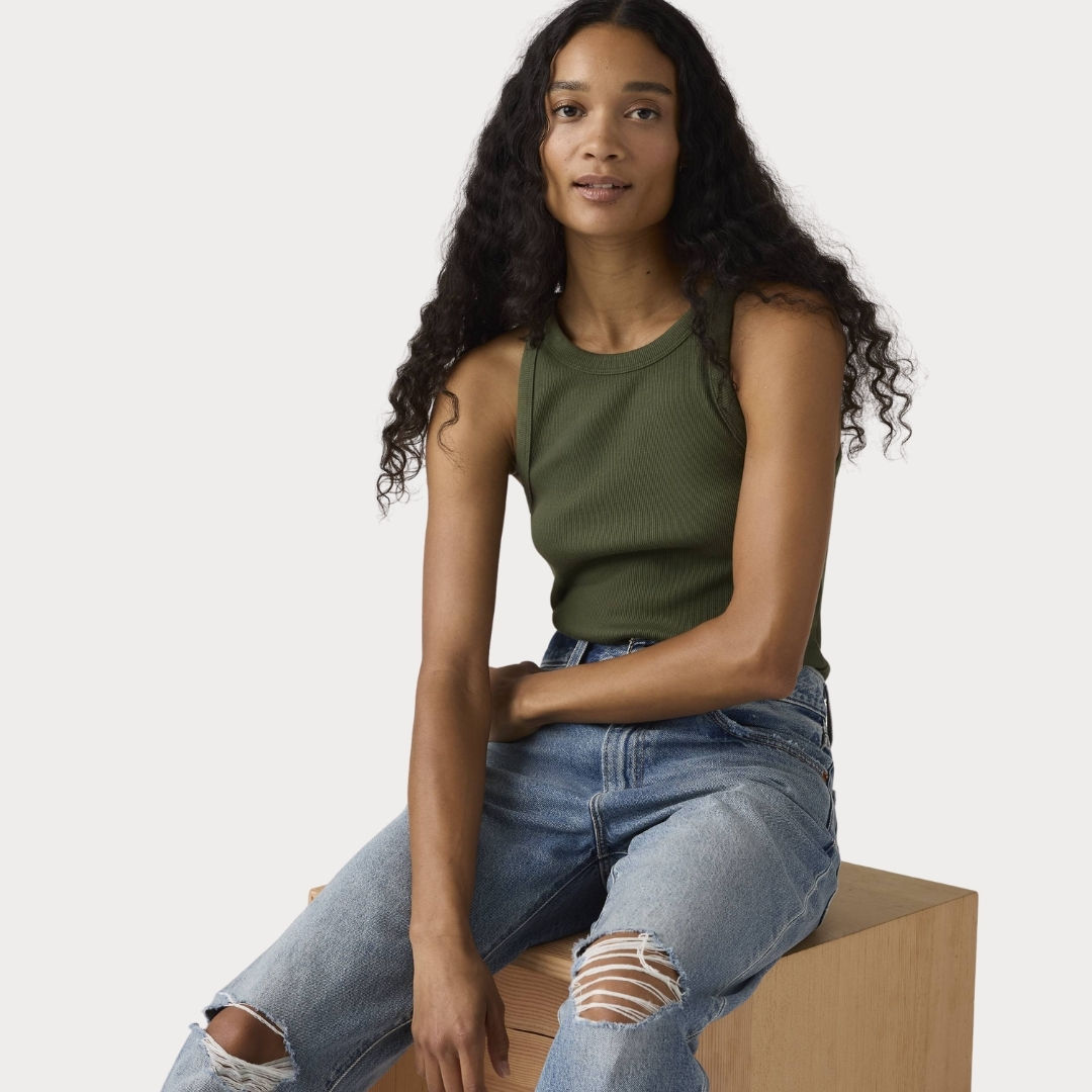 Women's Essential Racer Tank Top
