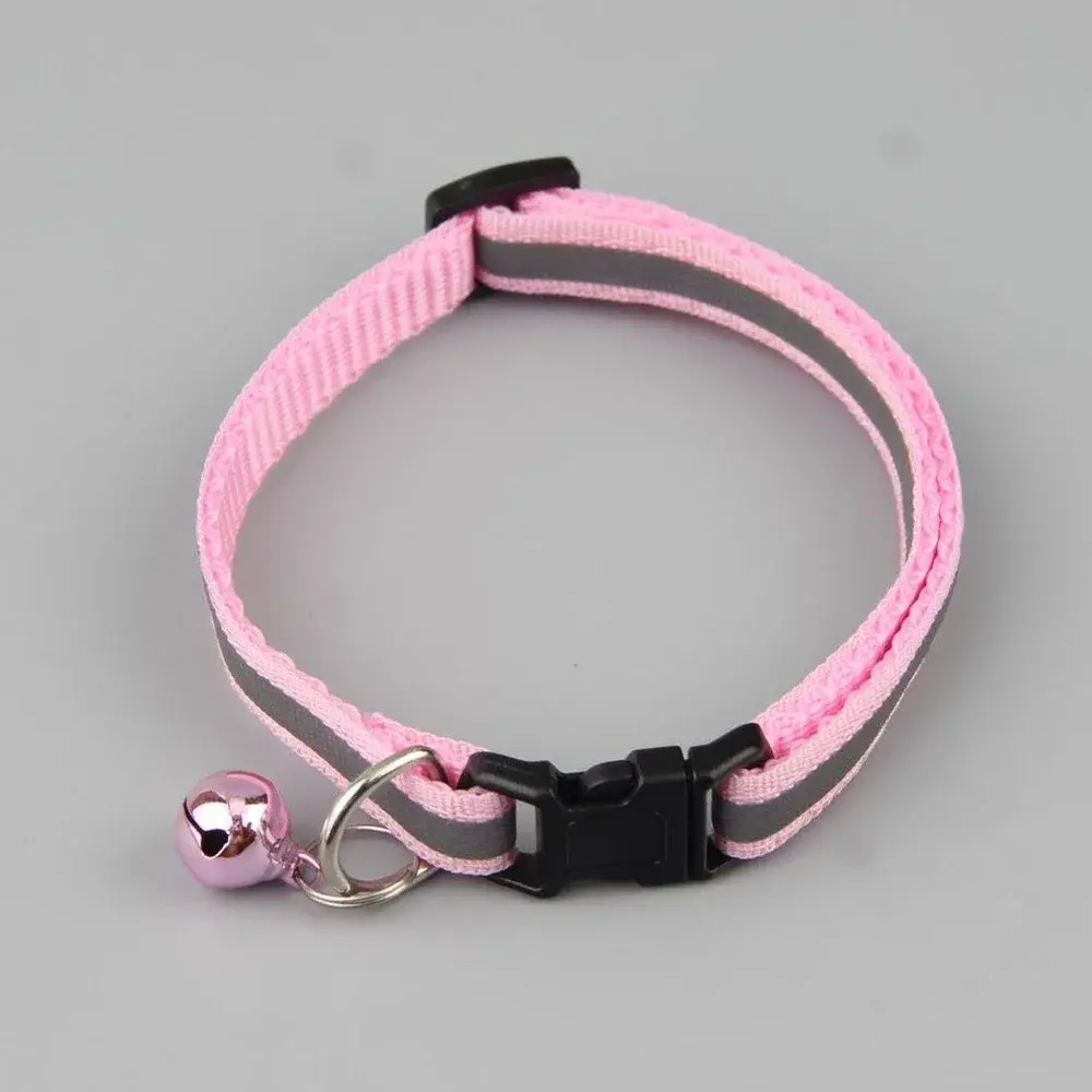 NightGlow™ Reflective Cat Collar with Bell