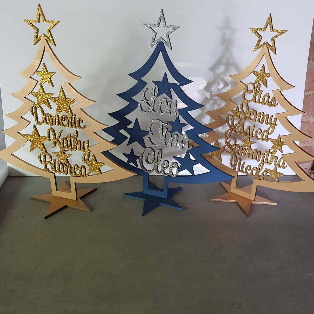 Personalised Christmas Trees
