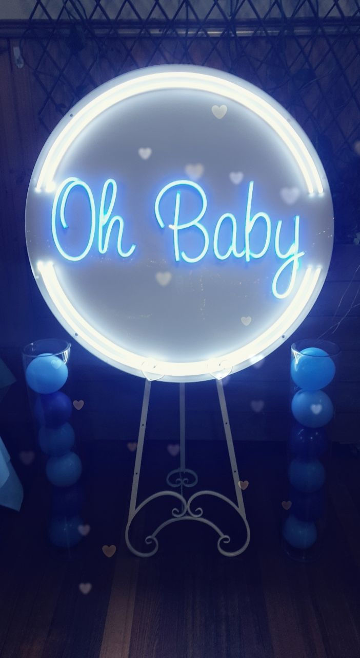 Oh Baby Neon Light