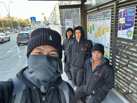 עובדי בלום כח אדם בשטח