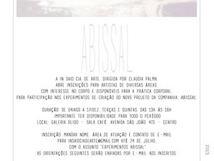 Convocatória - Projeto Abissal