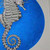 Thumbnail: Steph the Spiny Seahorse - Hand Finished Print - Colbaltlt