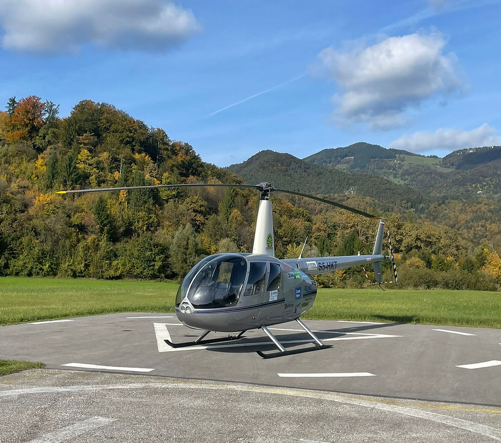 Let helikopterom Zagreb