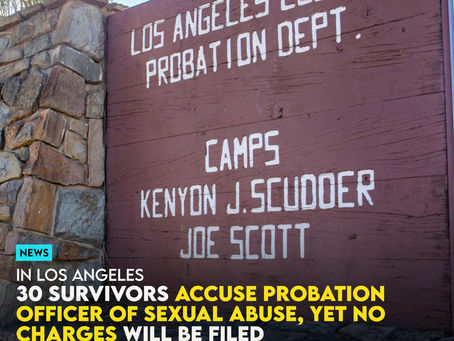 30 Survivors Accuse Probation Officer of Sexual Abuse, Yet No Charges Will Be Filed