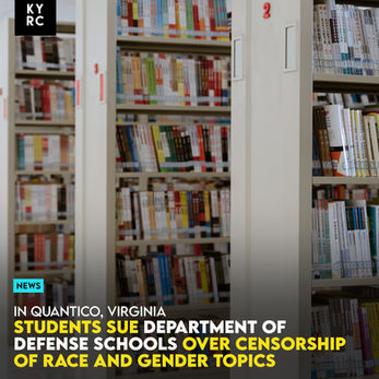 Students Sue Department of Defense Schools Over Censorship of Race and Gender Topics