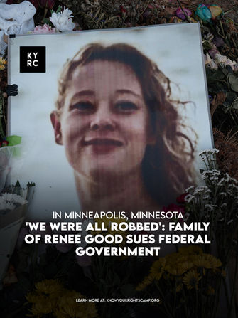 'We Were All Robbed': Family of Renee Good Sues Federal Government