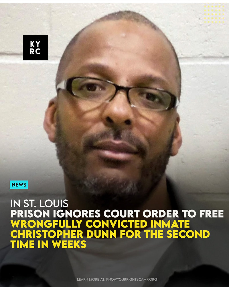 Prison Ignores Court Order To Free Wrongfully Convicted Inmate