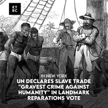 UN Declares Slave Trade "Gravest Crime Against Humanity" in Landmark Reparations Vote