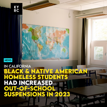 Black & Native American Homeless Students Had Increased Out-Of-School Suspensions In 2023