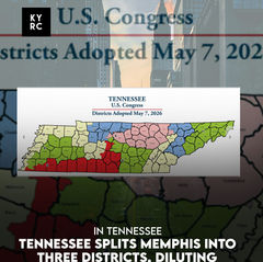 Tennessee Splits Memphis Into Three Districts, Diluting Black Voting Power