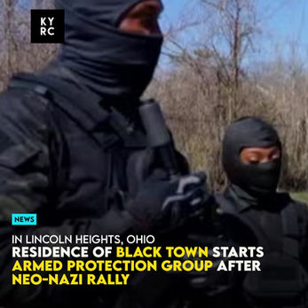Residence Of Black Town Starts Armed Protection Group After Neo-Nazi Rally 