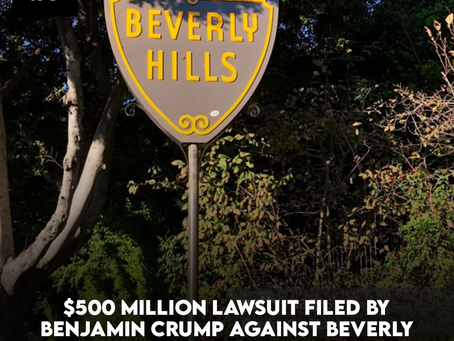 $500 Million Lawsuit Filed By Benjamin Crump Against Beverly Hills Over Police Racial Profiling