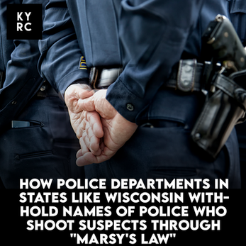 States Like Wisconsin Withhold Names Of Police Who Shoot Suspects Through "Marsy's Law"