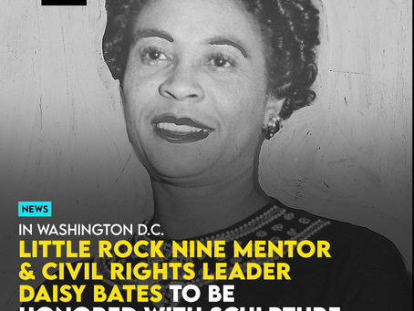 Little Rock Nine Mentor & Civil Rights Leader Daisy Bates To Be Honored With Sculpture At U.S. Capitol