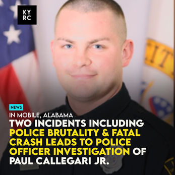 Two Incidents Including Police Brutality & Fatal Crash Leads To Police Officer Investigation Of Paul Callegari Jr.