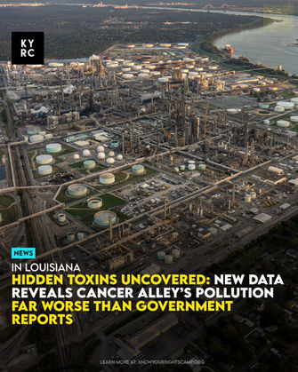 Hidden Toxins Uncovered: New Data Reveals Cancer Alley’s Pollution Far Worse Than Government Reports